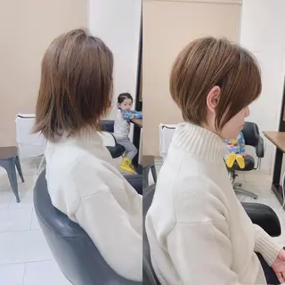 ショート 林 瑞起のヘアスタイル