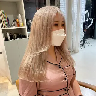 ロング カラー 大阪韓国ヘア 🦋RINKAのヘアスタイル