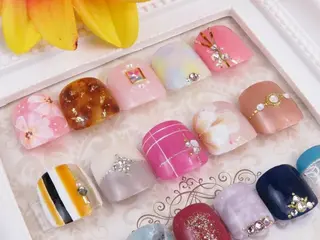 ネイル クレアラルーチェ studentサロンのネイルデザイン