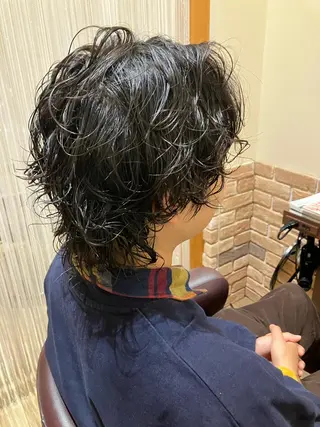 メンズ ヤマモト ヒロミのヘアスタイル
