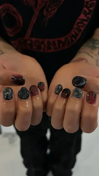メンズ ネイル mira☼ 𐦍 ☼ nailのネイルデザイン
