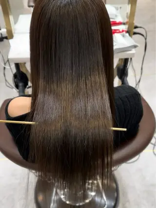 セミロング パーマ ✨レイヤー/韓国 /✨ヘア山下　遥のヘアスタイル