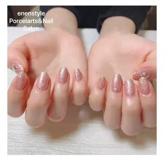ミディアム ネイル 👑enen style👑のネイルデザイン