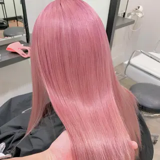ロング 🍀ケアブリーチ カラー🍀坂井のヘアスタイル