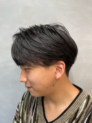メンズ メンズ縮毛矯正 ブリーチカラー/まやのヘアスタイル