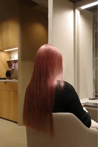 カラー 住谷 ゆりなのヘアスタイル