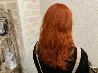 ロング 近藤 💜🧡のマツエク・マツパデザイン