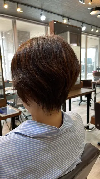 ショート 髪質改善/レイヤー/ 🐈Yokotaのヘアスタイル