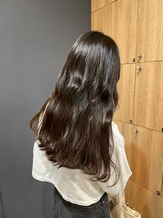 ロング 中島 真里奈のヘアスタイル