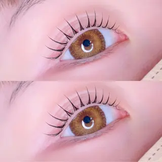 マツエク・マツパ mignon eye YUKINOのマツエク・マツパデザイン