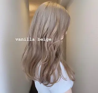 ロング カラー 韓国✖️網紅🖤 パーマYURIYAのヘアスタイル