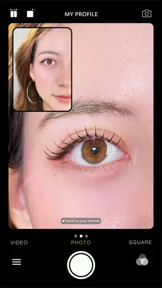 マツエク・マツパ 梅津/cherien 渋谷・明治神宮前のマツエク・マツパデザイン