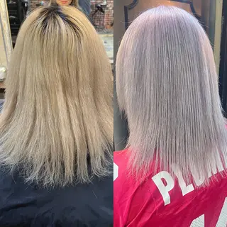 セミロング カラー 暖色カラー/ブリーチ /かしむらゆうかのヘアスタイル