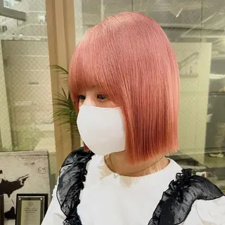 カラー 渋谷🎨ブリーチ特化 ×エクステ🎨レンのヘアスタイル