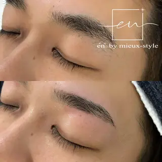 メンズ アイブロウ Na0 .en ornerのマツエク・マツパデザイン