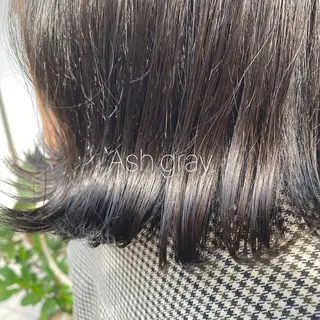 ミディアム カラー 𓅰なかがわ ふみな𓅯のヘアスタイル