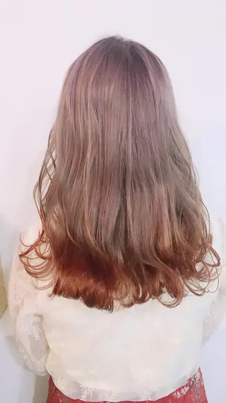 ミディアム カラー パーマ ヘアアレンジ nico【代表】 市川　拓也のヘアスタイル