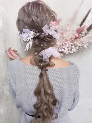 ヘアアレンジ lien ヘアサロンリアンのヘアスタイル