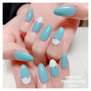 ミディアム ネイル 👑enen style👑のネイルデザイン