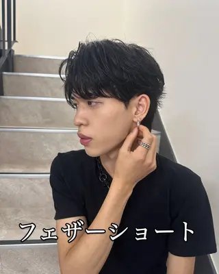 パーマ メンズ 松田 潤平／メンズ特化のヘアスタイル