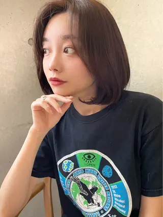 ショート カラー 撮影モデル 様募集中🫧ももかのヘアスタイル