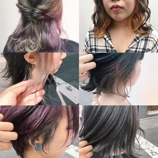 ショート カラー 韓国ヘア🇰🇷 有田裕也のヘアスタイル
