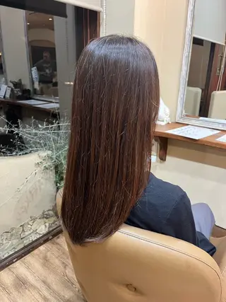 ロング 吉岡 奏海のヘアスタイル