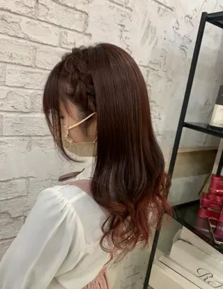 ヘアアレンジ 💙🎀モテ髪 ♡Airi🎀💙のヘアスタイル