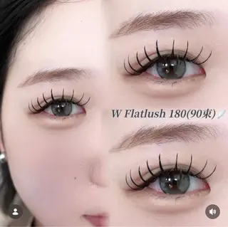 マツエク・マツパ 🩶Serena🩶 大阪梅田／束感まつ毛のマツエク・マツパデザイン