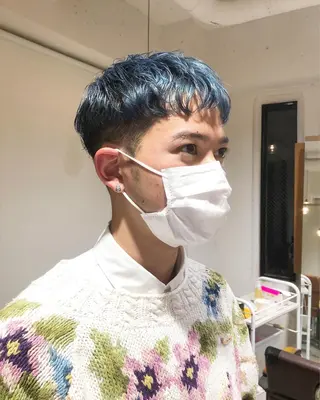 カラー ヘアアレンジ メンズ メンズ特化✂️栗原 侑也のヘアスタイル