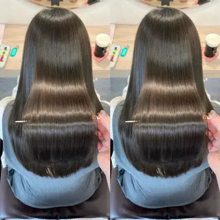 ロング カラー 髪質改善🫧ベージュ 椙山 響のヘアスタイル