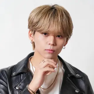 ショート カラー メンズ 渋谷のブリーチカラー シェフ🧑‍🍳蓮のヘアスタイル