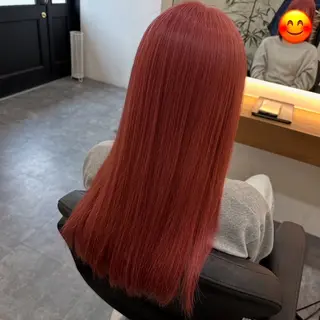 ミディアム ヘアテラス エムナラテンのヘアスタイル