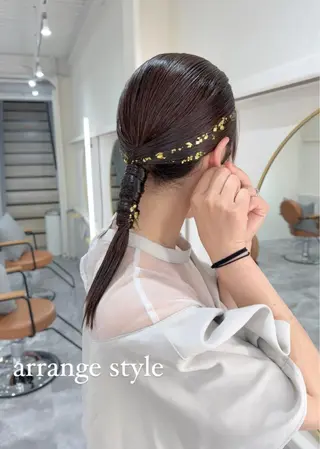 セミロング 似合わせ大得意美容師 .Haruka.のヘアスタイル