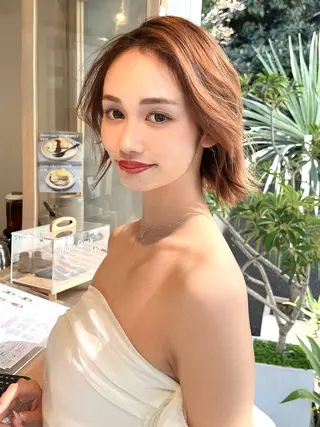 ショート カラー 💎透明感カラー特化 💎TAISEIのヘアスタイル