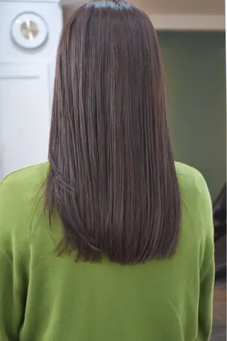 ロング カラー レイヤーボブ/ 艶カラー/サナ🌼のヘアスタイル