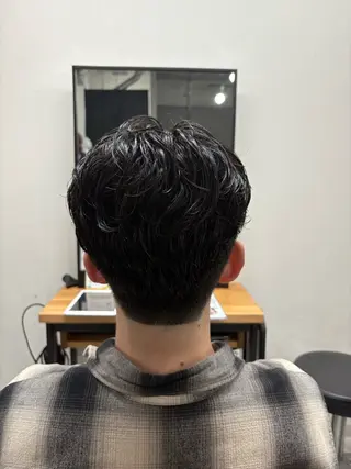 パーマ メンズ メンズパーマ特化 園田　楓莉のヘアスタイル