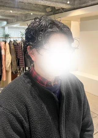 ショート パーマ 目黒 由梨香のヘアスタイル