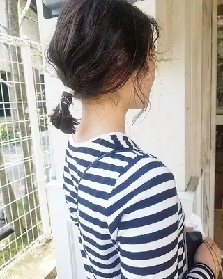 カラー 🙃 透明感カラー/ボブのヘアスタイル