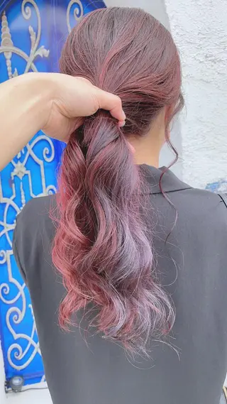 ロング カラー 【DECIDE L.A.W】氏原　将のヘアスタイル