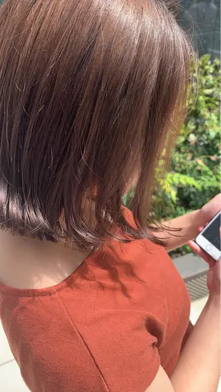 カラー 西院LOOP sayakaのヘアスタイル