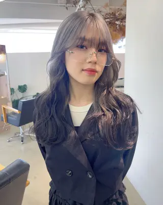 ロング 小田 輝太郎/ブリーチのヘアスタイル