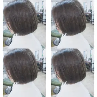 ショート カラー パーマ ヘアアレンジ 🟦髪質改善6年 💊YAMAMOTOのヘアスタイル