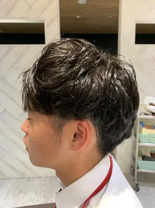 パーマ メンズ 酒井 将大のヘアスタイル