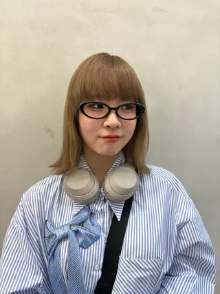 ミディアム カラー 梅田/カラーモデル 募集/MANA🦕のヘアスタイル