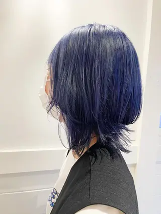 ミディアム カラー TJ天気予報 豊田 /松岡さくらのヘアスタイル