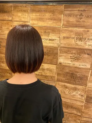 ショート カラー な つのヘアスタイル