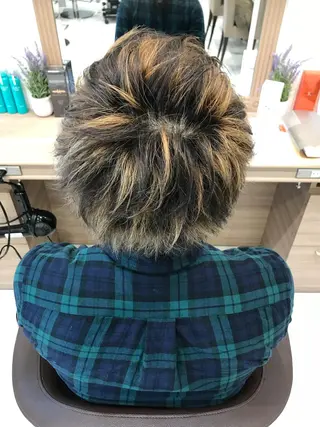 カラー 赤澤 海斗のヘアスタイル