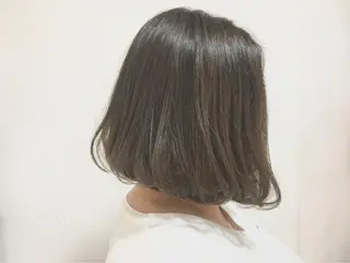 ミディアム カラー 横浜ブリーチムラ直し ハイトーン/ブリーチのヘアスタイル