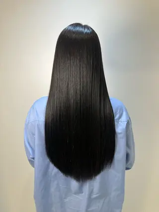 ロング パーマ 髪質改善/縮毛矯正 /レイヤー岡部のヘアスタイル
